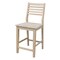 International Concepts Aspen Counter Height Slat Stool, 24" Seat Height, Unfinished S-42 - alternate 1
